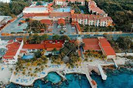 Aerial view of Cozumel Hotel and Resort